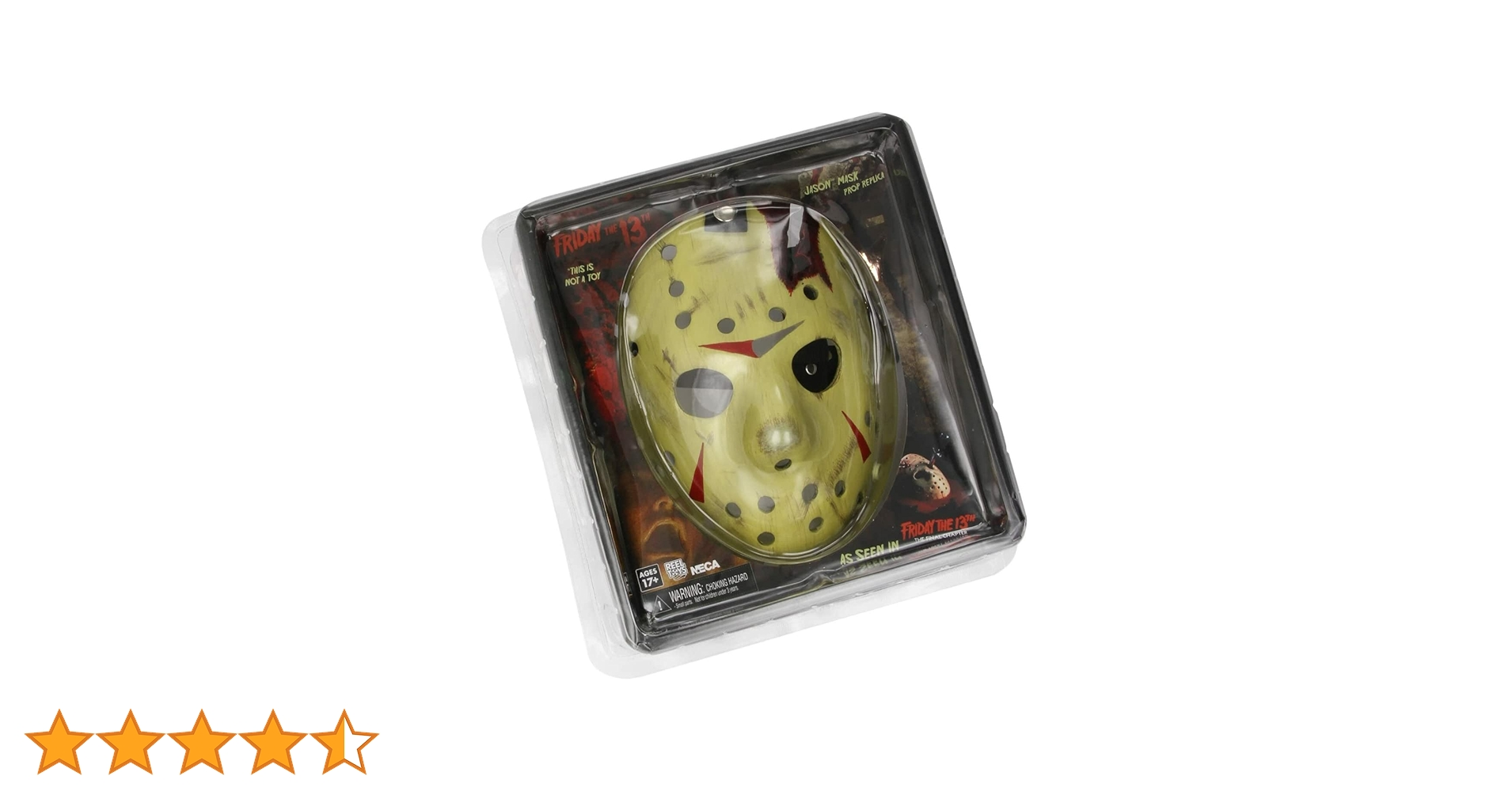 【激レア】13日の金曜日　ジェイソンマスク　プロップレプリカ　NECA Amazon | 13日NECA金曜日 - プロップレプリカ - ジェイソンマスク